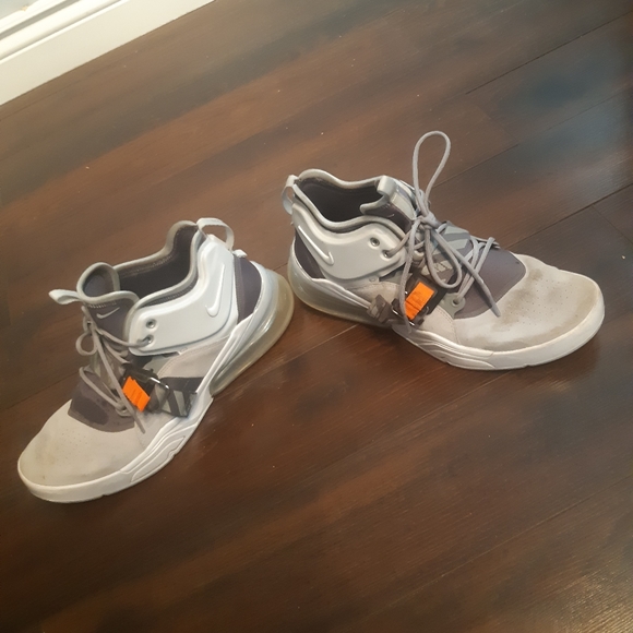 Nike Air Force 270 grey/white Size 10.5 Mens US - Picture 4 of 5